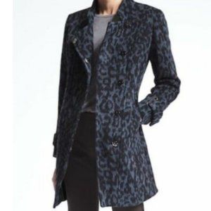 Banana Republic Animal Print Coat